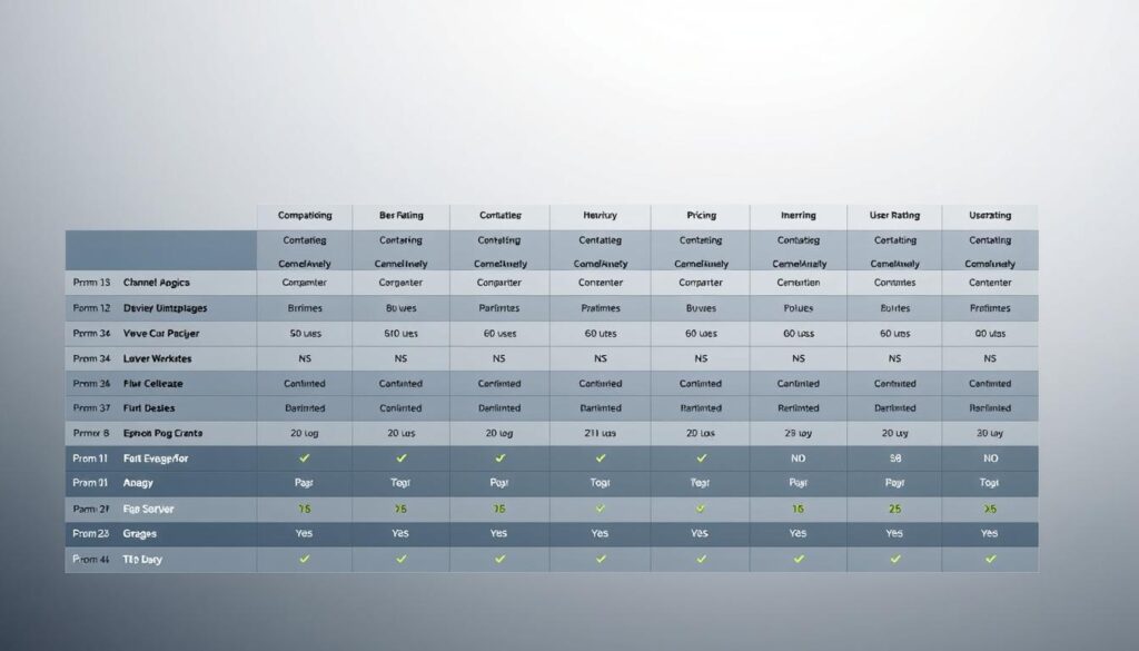 iptv reviews comparison chart